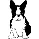 French bulldog  decal