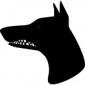 Dog decal