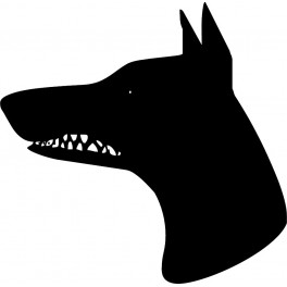 Dog decal