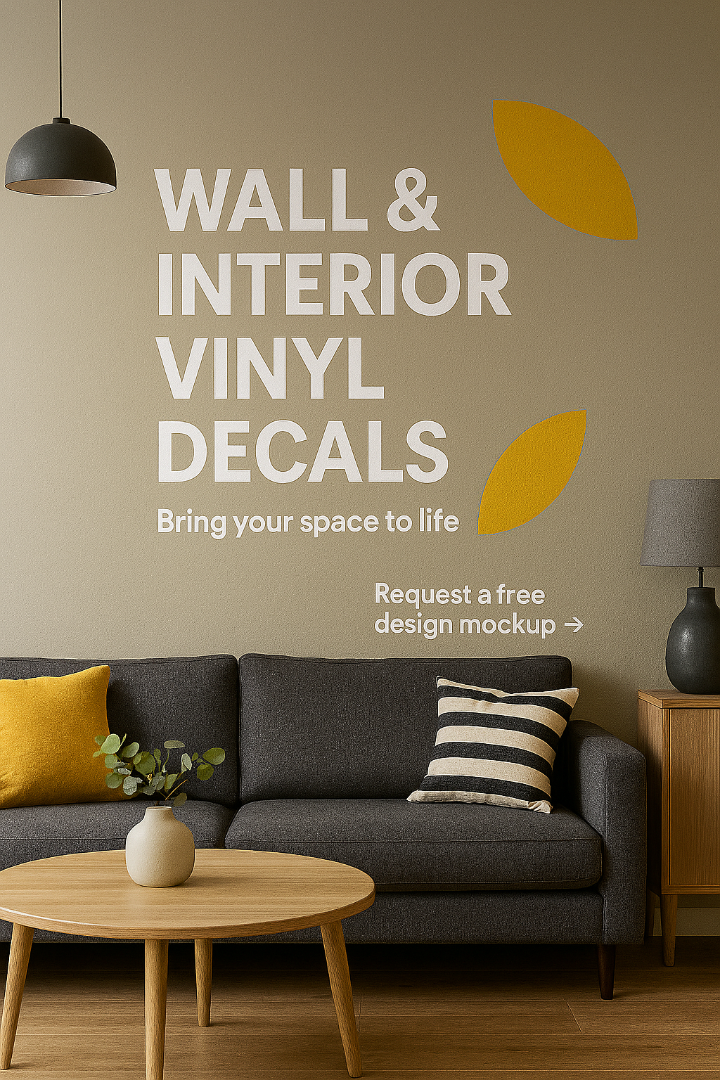 home wall lettering decals
